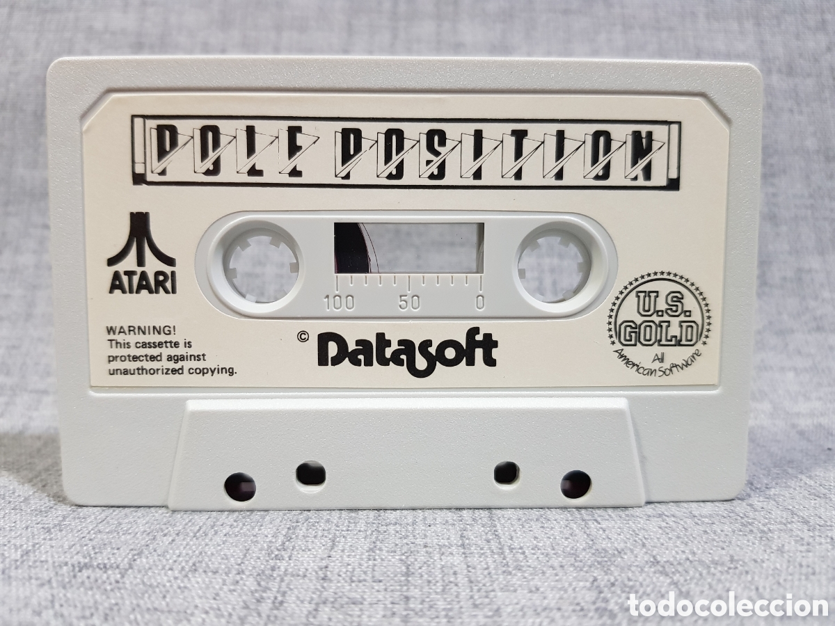 Videojuegos y consolas: ATARI CASETE POLE POSITION NAMCO 1982 DATASOFT 1984 - Foto 12
