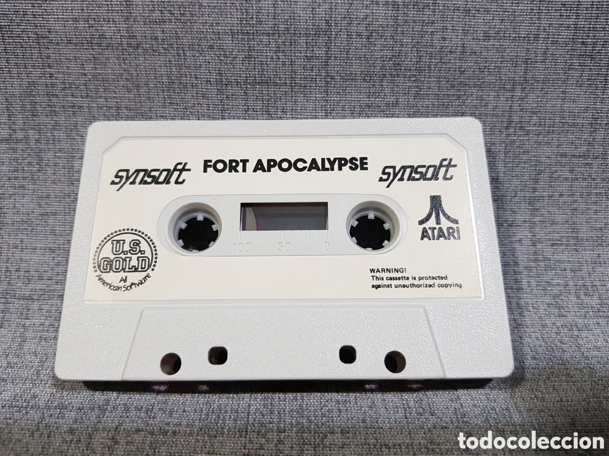 Videojuegos y consolas: ATARI CASETE FORT APOCALYPSE. SYNSOFT 1984 - Foto 12
