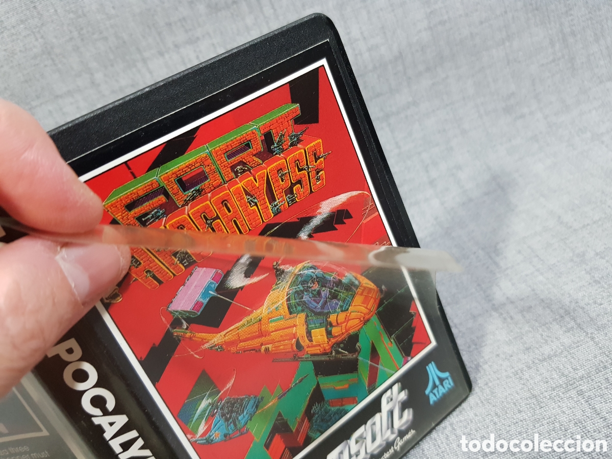 Videojuegos y consolas: ATARI CASETE FORT APOCALYPSE. SYNSOFT 1984 - Foto 5