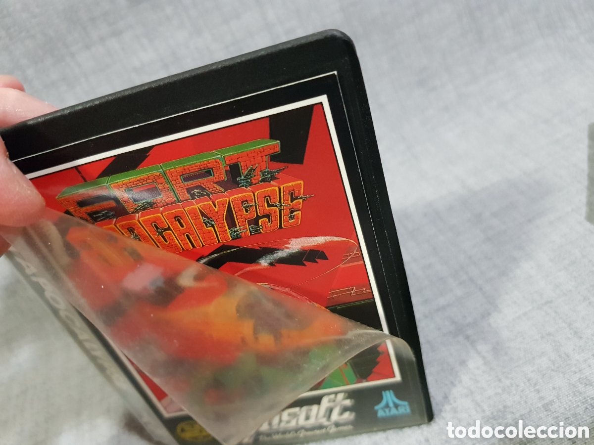 Videojuegos y consolas: ATARI CASETE FORT APOCALYPSE. SYNSOFT 1984 - Foto 4