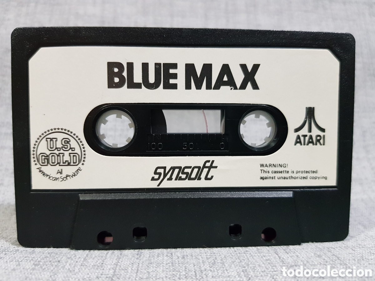 Videojuegos y consolas: ATARI CASETE BLUE MAX SYNSOFT 1984 - Foto 11