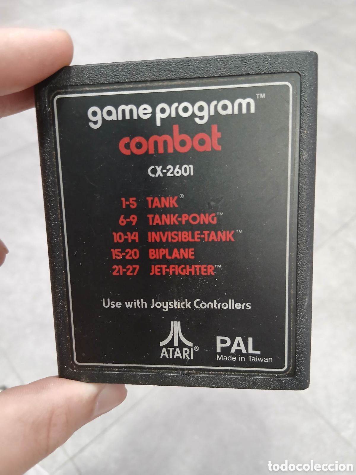 Videojuegos y consolas: Game Program. Combat. Para Atari. (L69) - Foto 1