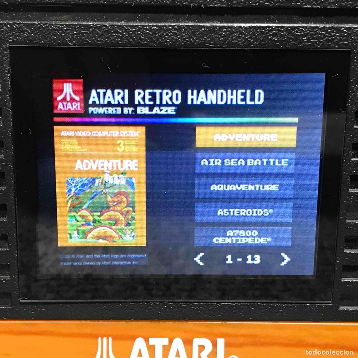Videojuegos y consolas: CONSOLA ATARI RETRO HANDHELD CONSOLE CON CAJA - Foto 4