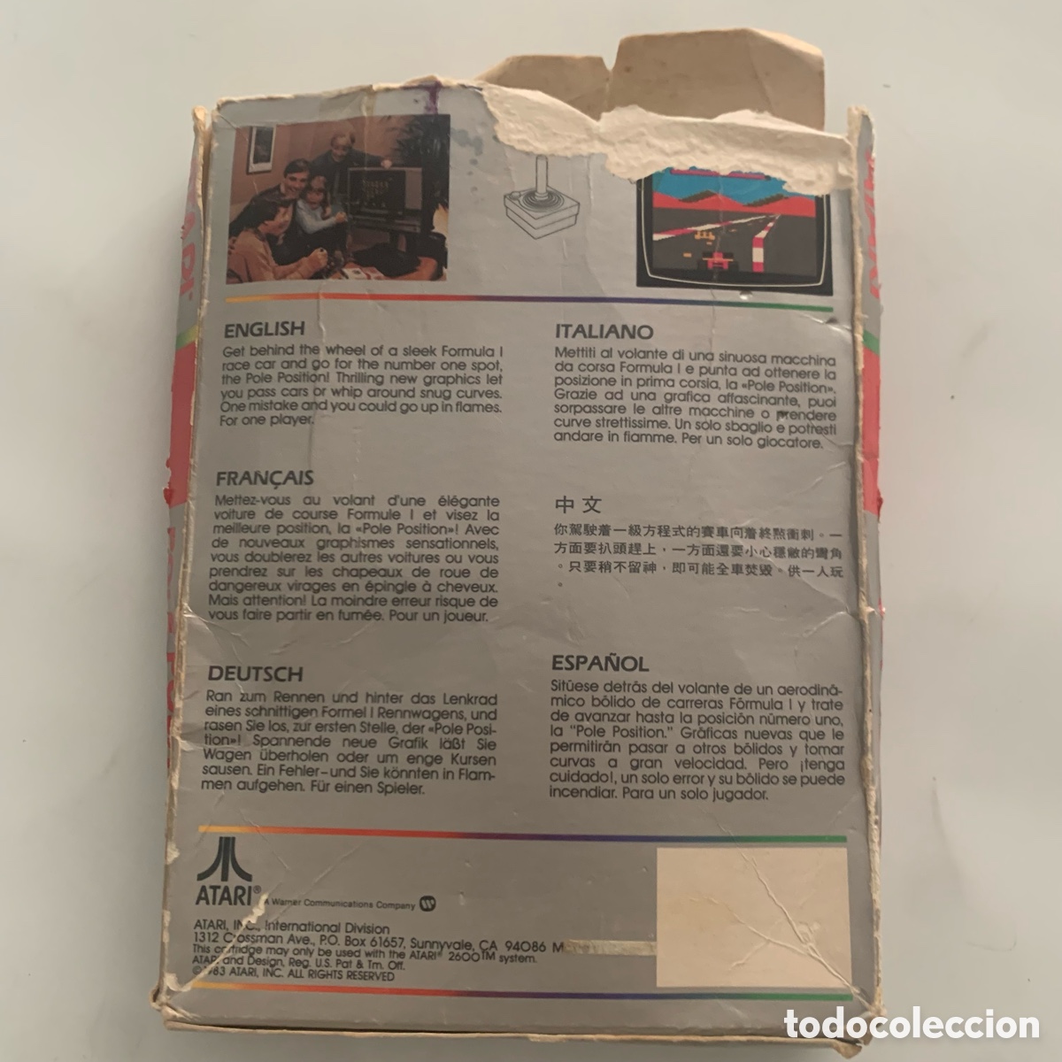 Videojuegos y consolas: juego completo pole position para la consola Atari 2600 - Foto 2