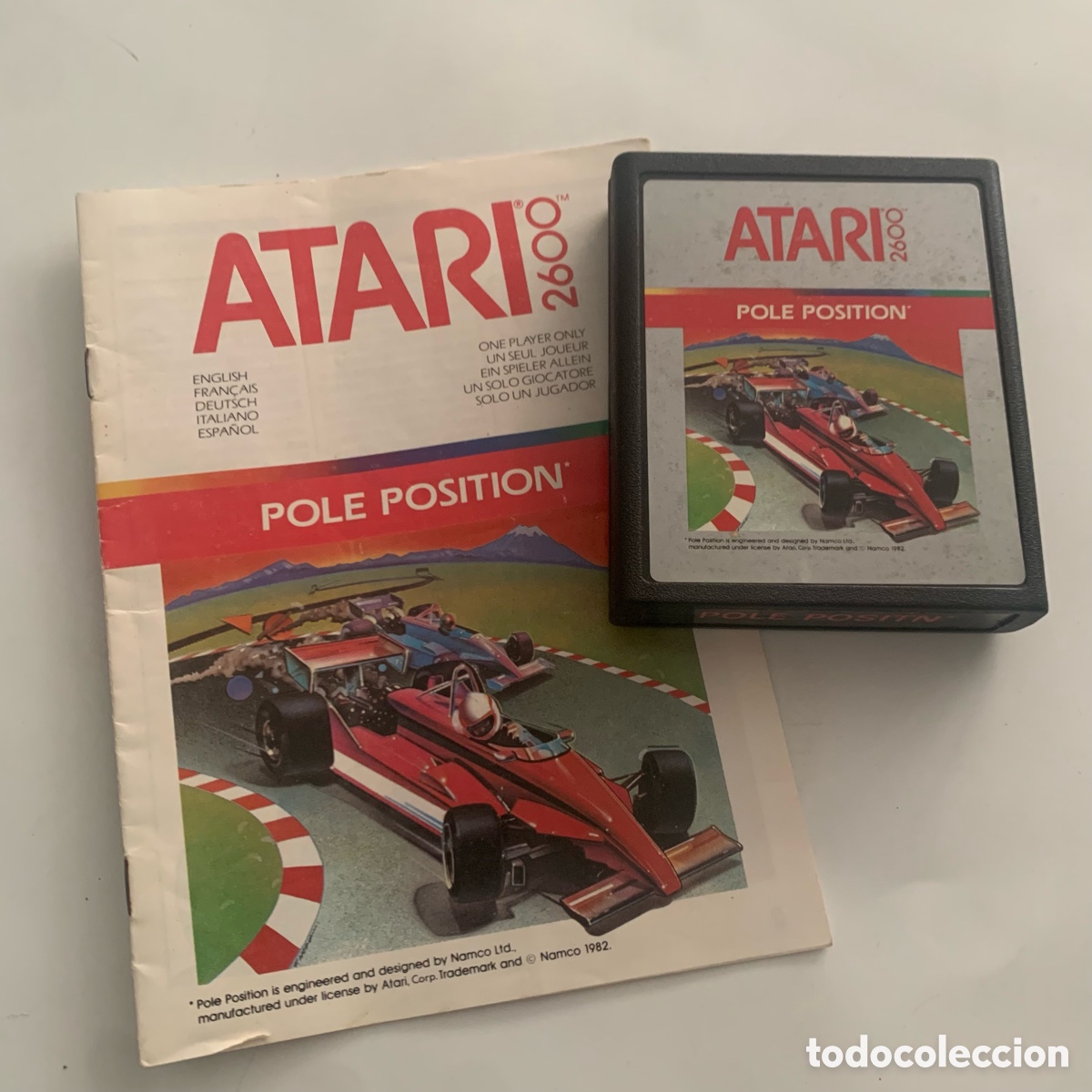 Videojuegos y consolas: juego completo pole position para la consola Atari 2600 - Foto 4