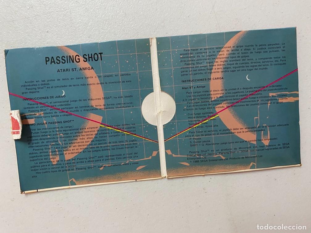 Videojuegos y consolas: PASSING SHOT - VIDEOJUEGO ATARI ST - STE - Foto 5