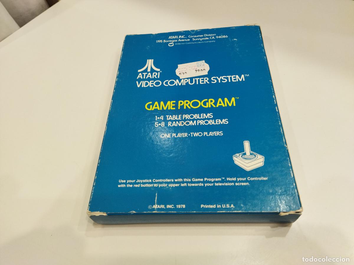 Videojuegos y consolas: BASIC MATH - ATARI VCS 1978 - VERSION PAL - JUEGO Y CAJA - FUNCIONANDO - Foto 6
