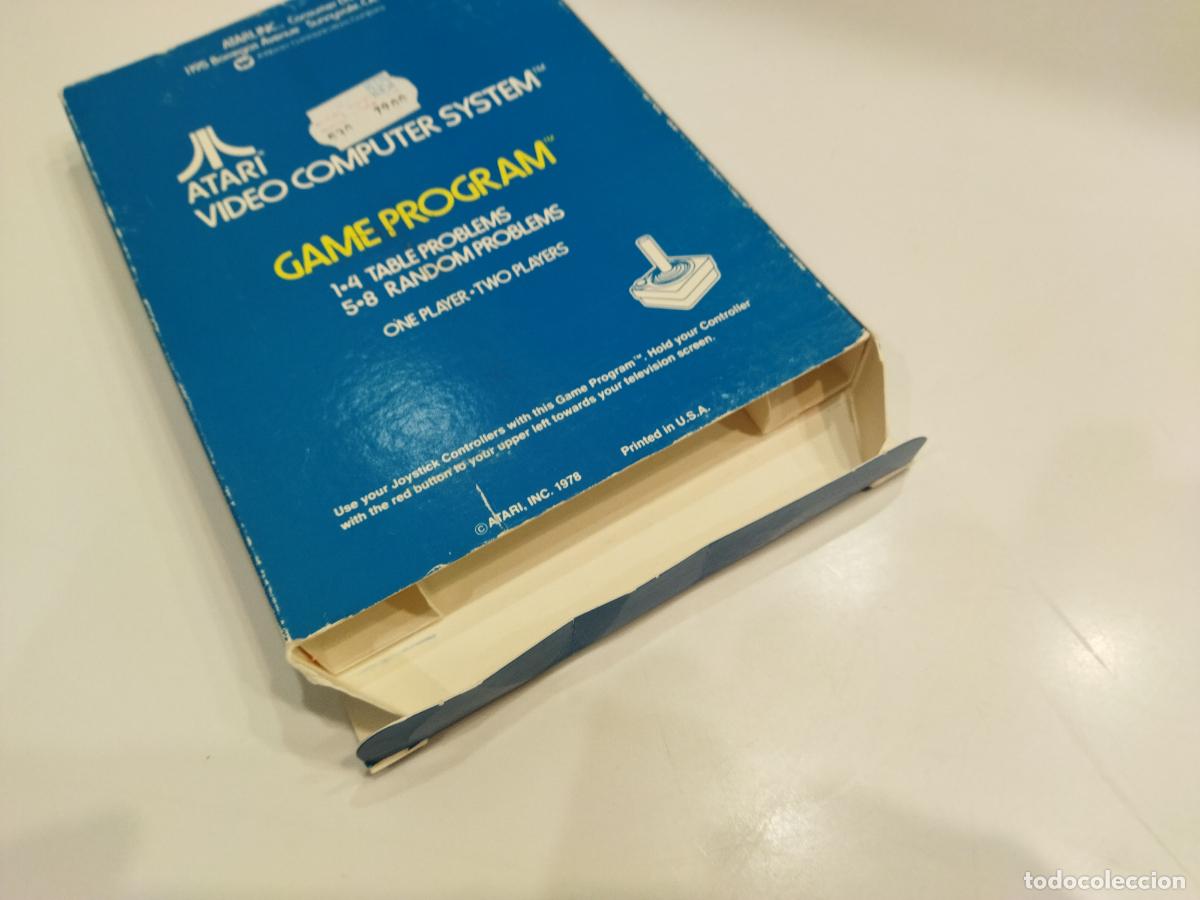 Videojuegos y consolas: BASIC MATH - ATARI VCS 1978 - VERSION PAL - JUEGO Y CAJA - FUNCIONANDO - Foto 9