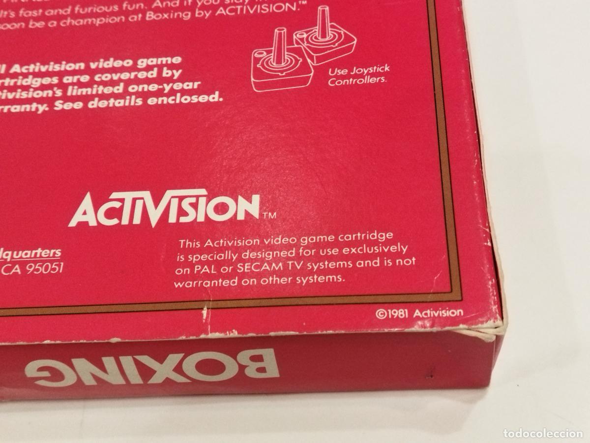 Videojuegos y consolas: BOXING - ACTIVISION - ATARI 1981 - VERSION PAL - JUEGO COMPLETO CON INSTRUCCIONES - FUNCIONANDO - Foto 7