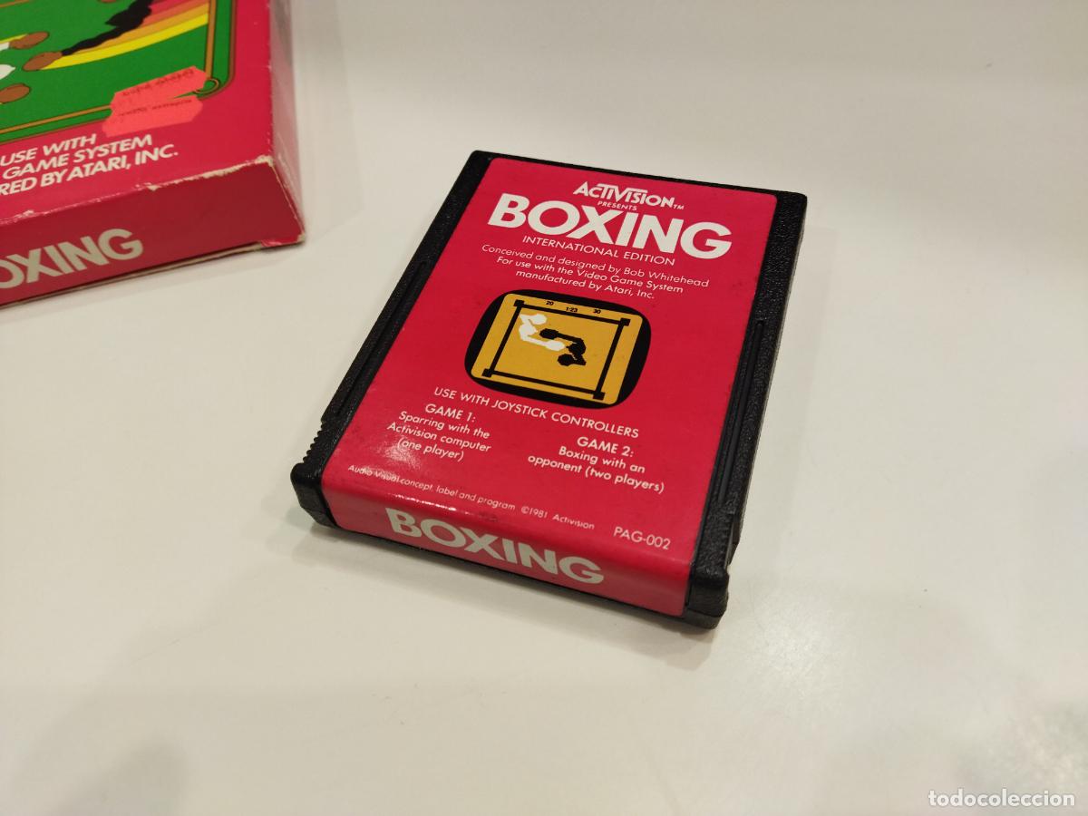 Videojuegos y consolas: BOXING - ACTIVISION - ATARI 1981 - VERSION PAL - JUEGO COMPLETO CON INSTRUCCIONES - FUNCIONANDO - Foto 9