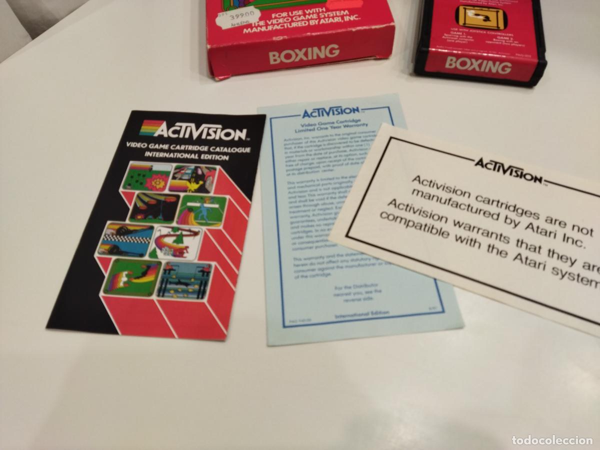Videojuegos y consolas: BOXING - ACTIVISION - ATARI 1981 - VERSION PAL - JUEGO COMPLETO CON INSTRUCCIONES - FUNCIONANDO - Foto 17