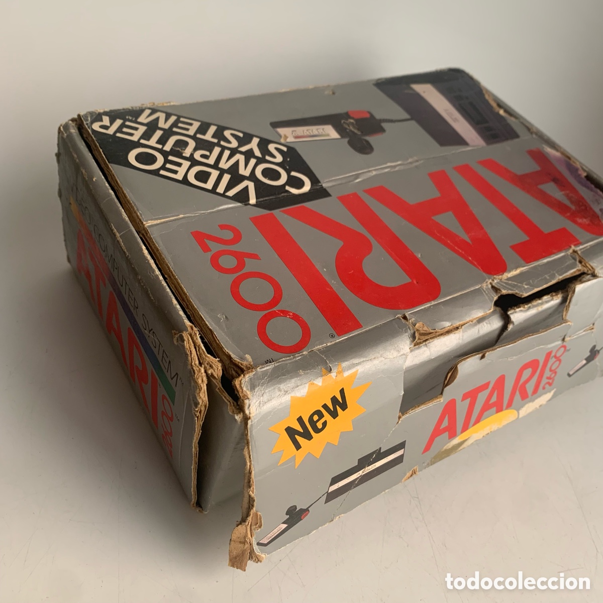 Videojuegos y consolas: Consola atari 2600 de 1984 en su caja - Foto 2