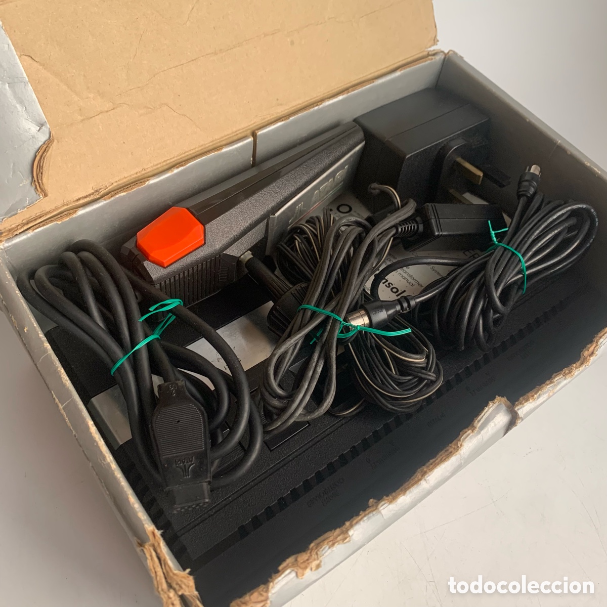 Videojuegos y consolas: Consola atari 2600 de 1984 en su caja - Foto 3
