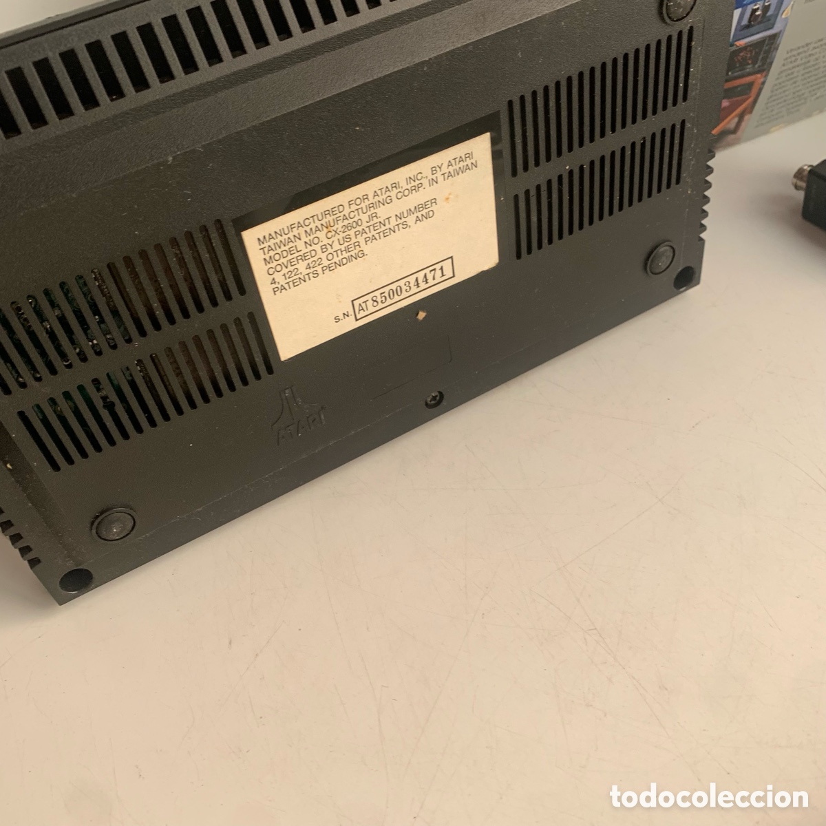 Videojuegos y consolas: Consola atari 2600 de 1984 en su caja - Foto 7