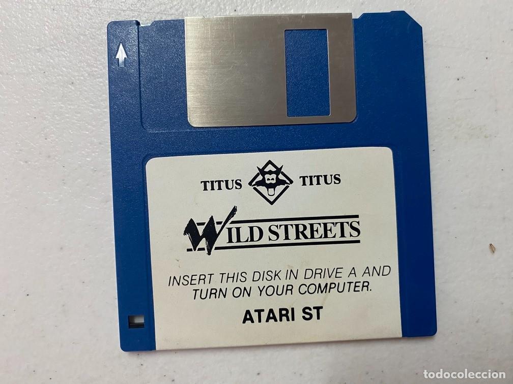 Videojuegos y consolas: WILD STREETS - VIDEOJUEGO ATARI ST-STE - SOLO DISCO DEL JUEGO - Foto 1