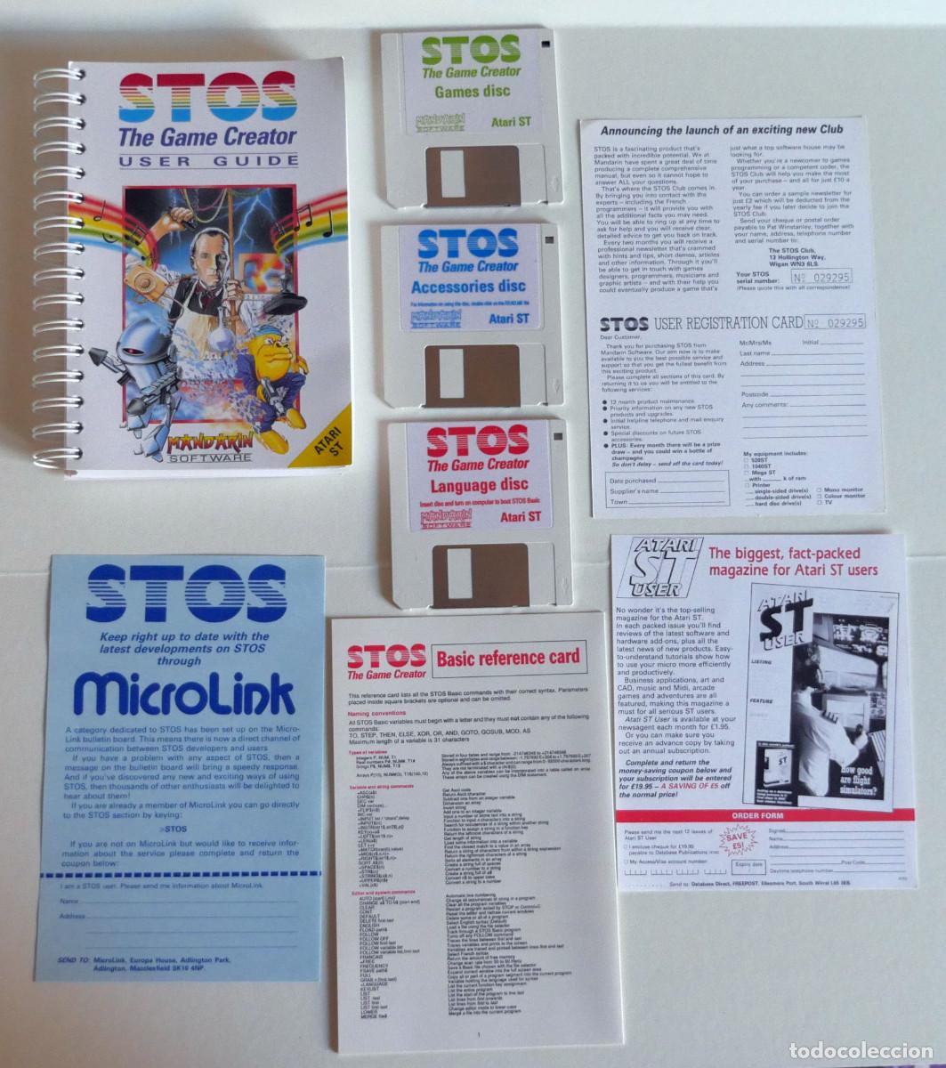 Videojuegos y consolas: STOS: The Game Creator para Atari ST - Foto 4