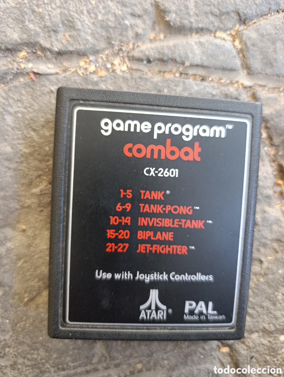 Videojuegos y consolas: Juego Atari 2600 Combat. a&ntilde;os 80 - Foto 1