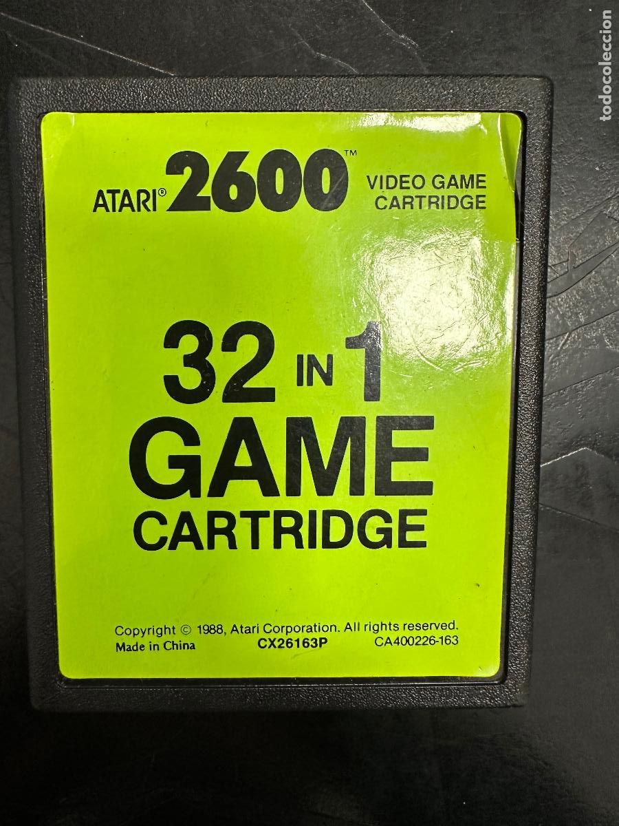 Videojuegos y consolas: 32 IN 1 ATARI 2600 cartridge - Foto 1