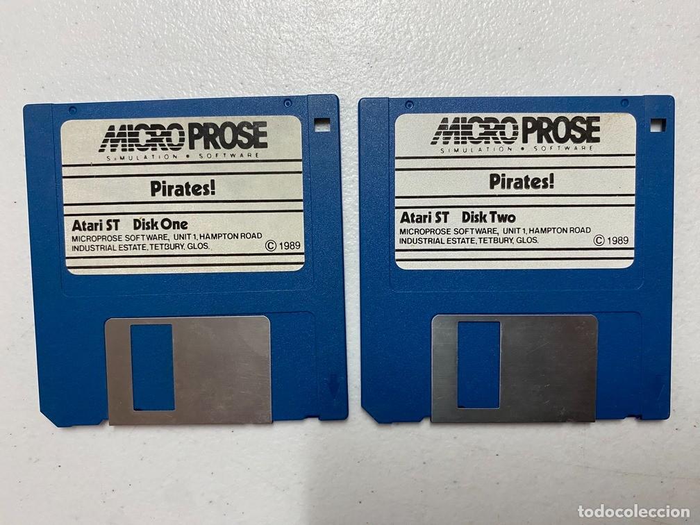 Videojuegos y consolas: PIRATES - SOLO DISCOS - VIDEOJUEGO ATARI ST - STE - Foto 1