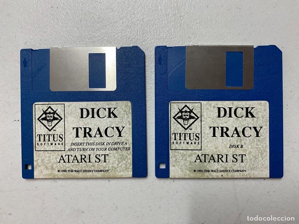 Videojuegos y consolas: DICK TRACY - SOLO DISCOS - VIDEOJUEGO ATARI ST - STE - Foto 1