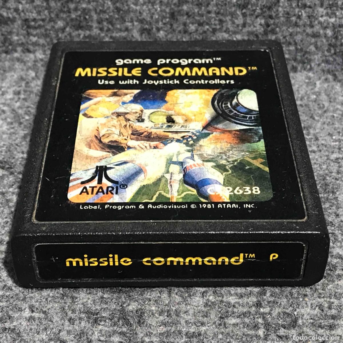 Videojuegos y consolas: MISSILE COMMAND CARTUCHO - Foto 2