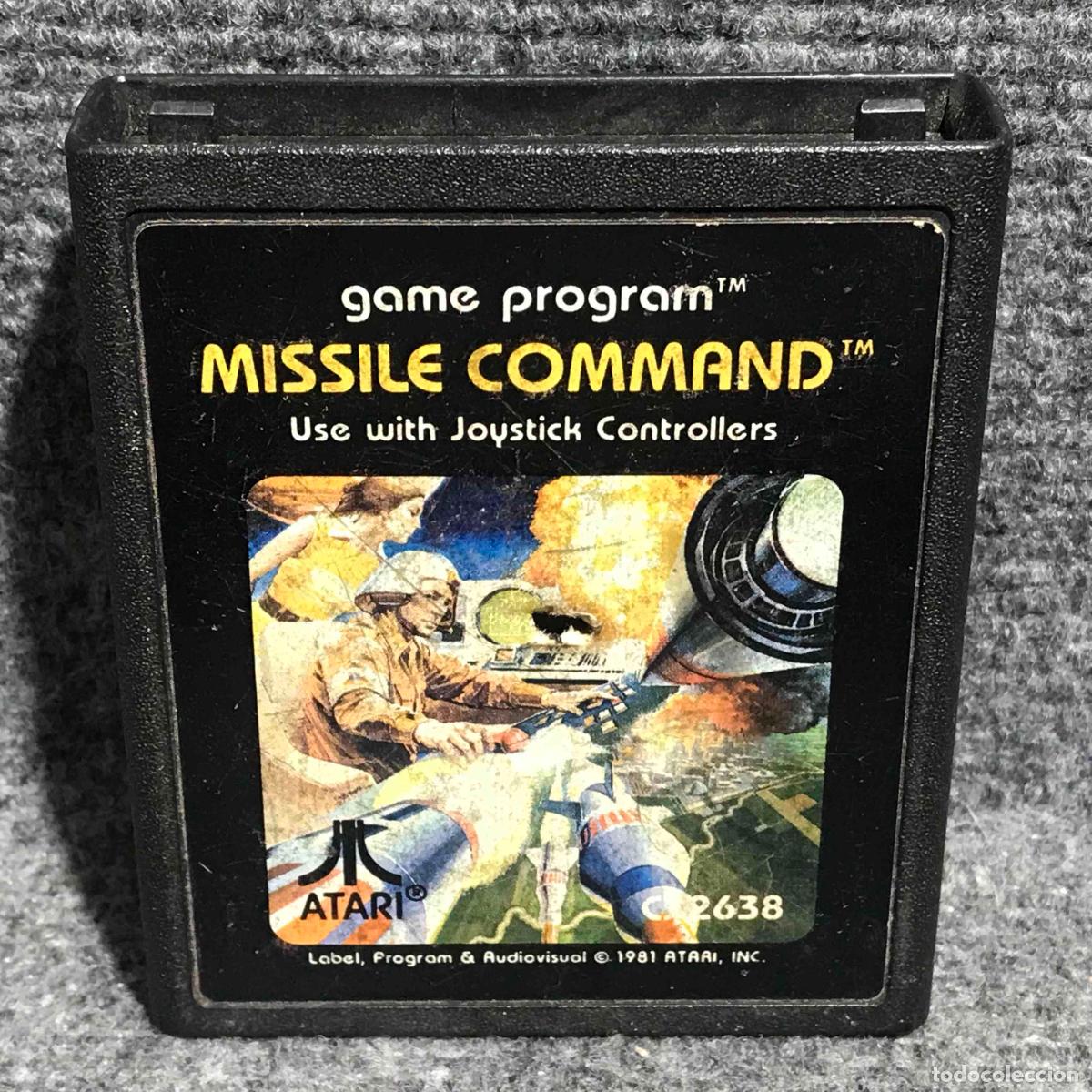 Videojuegos y consolas: MISSILE COMMAND CARTUCHO - Foto 1
