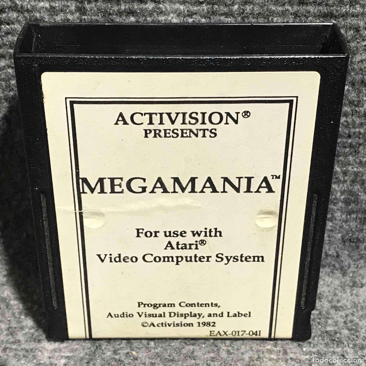 Videojuegos y consolas: MEGAMANIA CARTUCHO ATARI 2600 - Foto 1