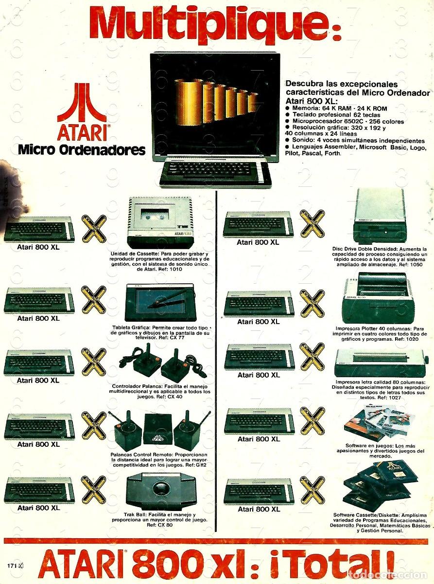 Videojuegos y consolas: ATARI REVISTA COMPUCLUB 2 1985 U77 - Foto 3