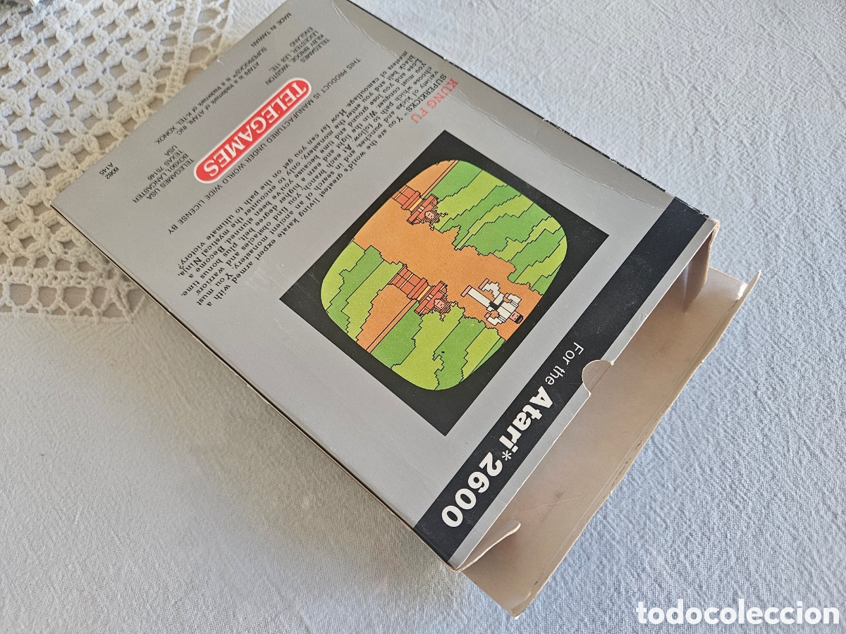 Videojuegos y consolas: ATARI 2600 JUEGO KUNG FU SUPERKICKS COMPLETO - Foto 4
