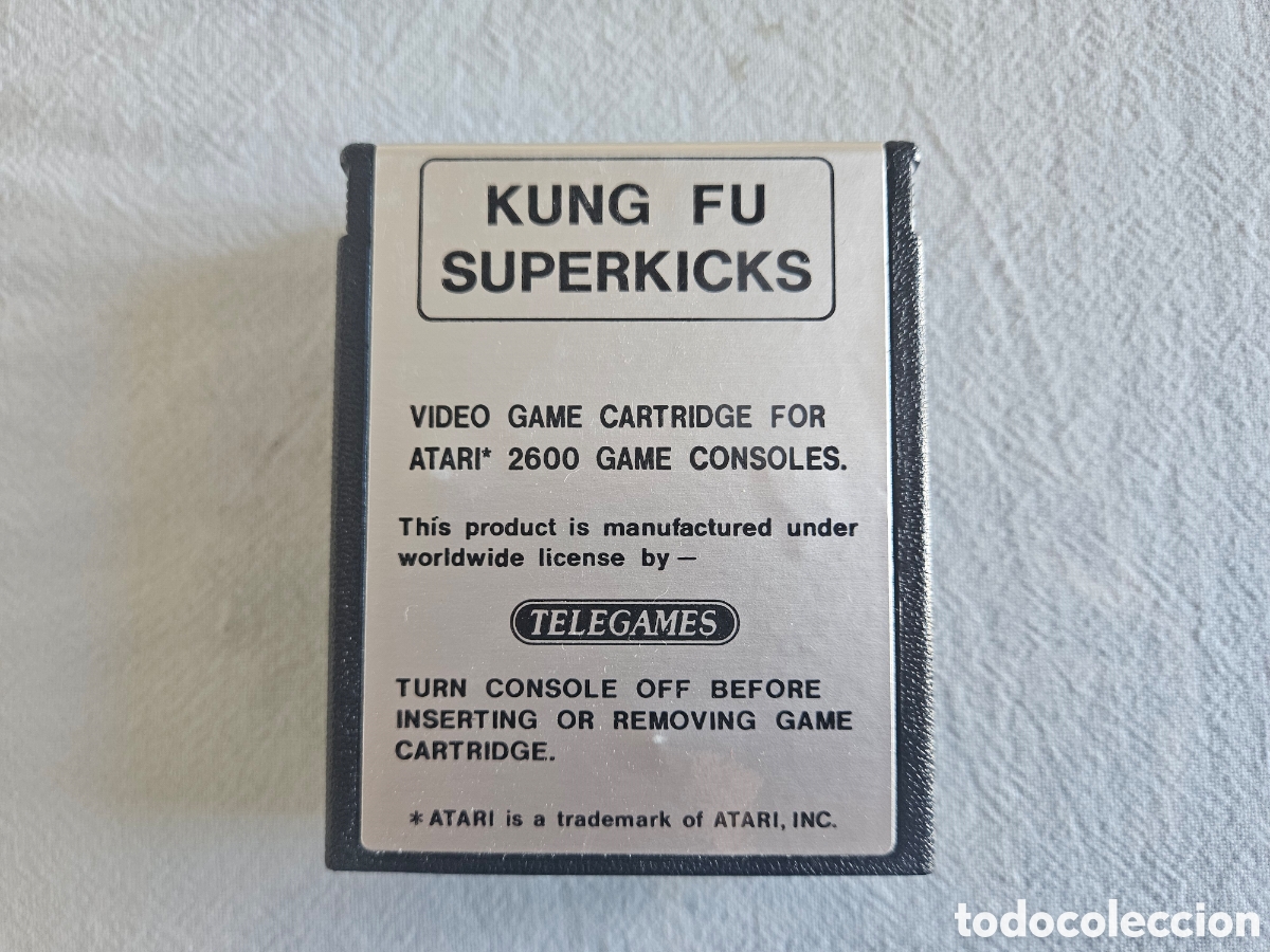 Videojuegos y consolas: ATARI 2600 JUEGO KUNG FU SUPERKICKS COMPLETO - Foto 7