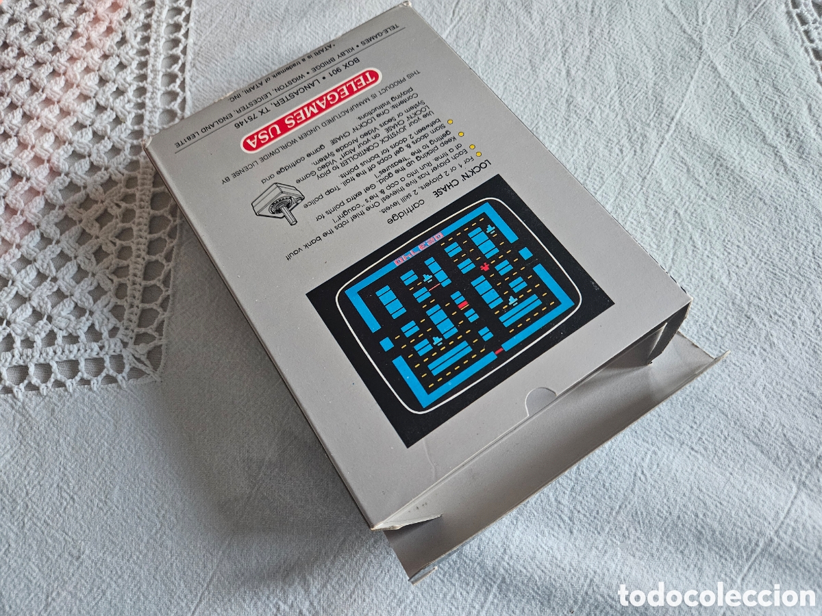 Videojuegos y consolas: ATARI 2600 JUEGO LOCKNCHASE COMPLETO - Foto 4