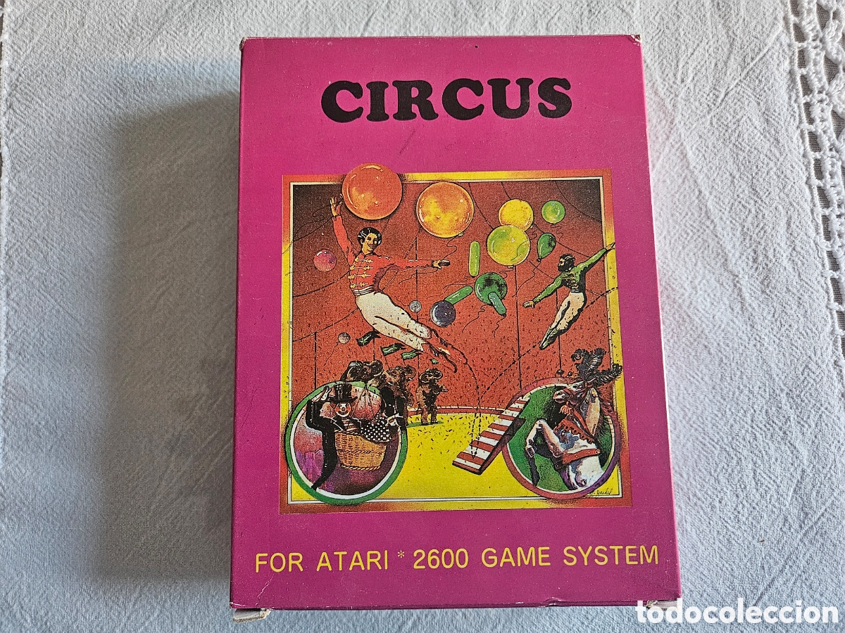 Videojuegos y consolas: ATARI JUEGO CIRCUS COMPLETO - Foto 2