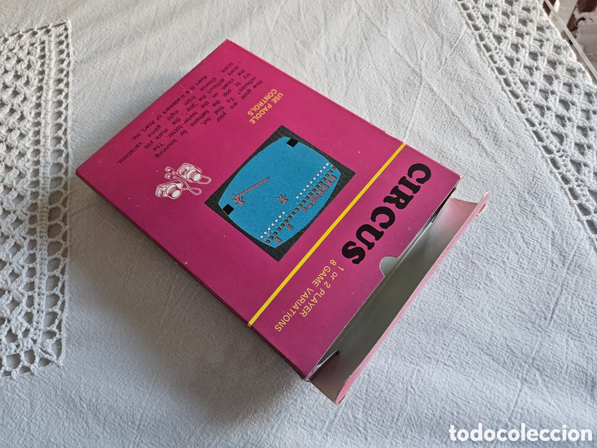 Videojuegos y consolas: ATARI JUEGO CIRCUS COMPLETO - Foto 4
