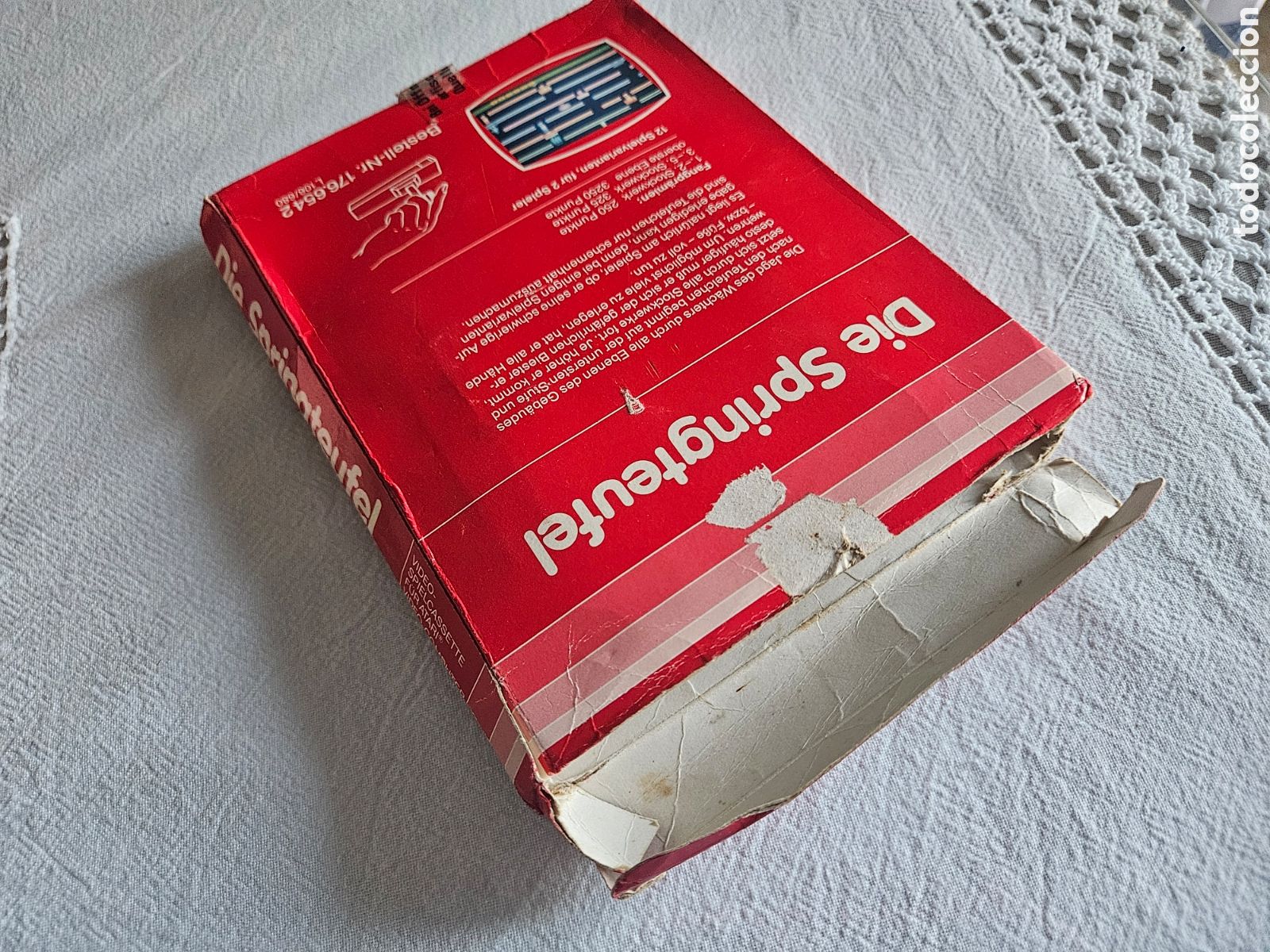 Videojuegos y consolas: ATARI 266 JUEGO DIE SPRINGTEUFEL EN CAJA - Foto 4