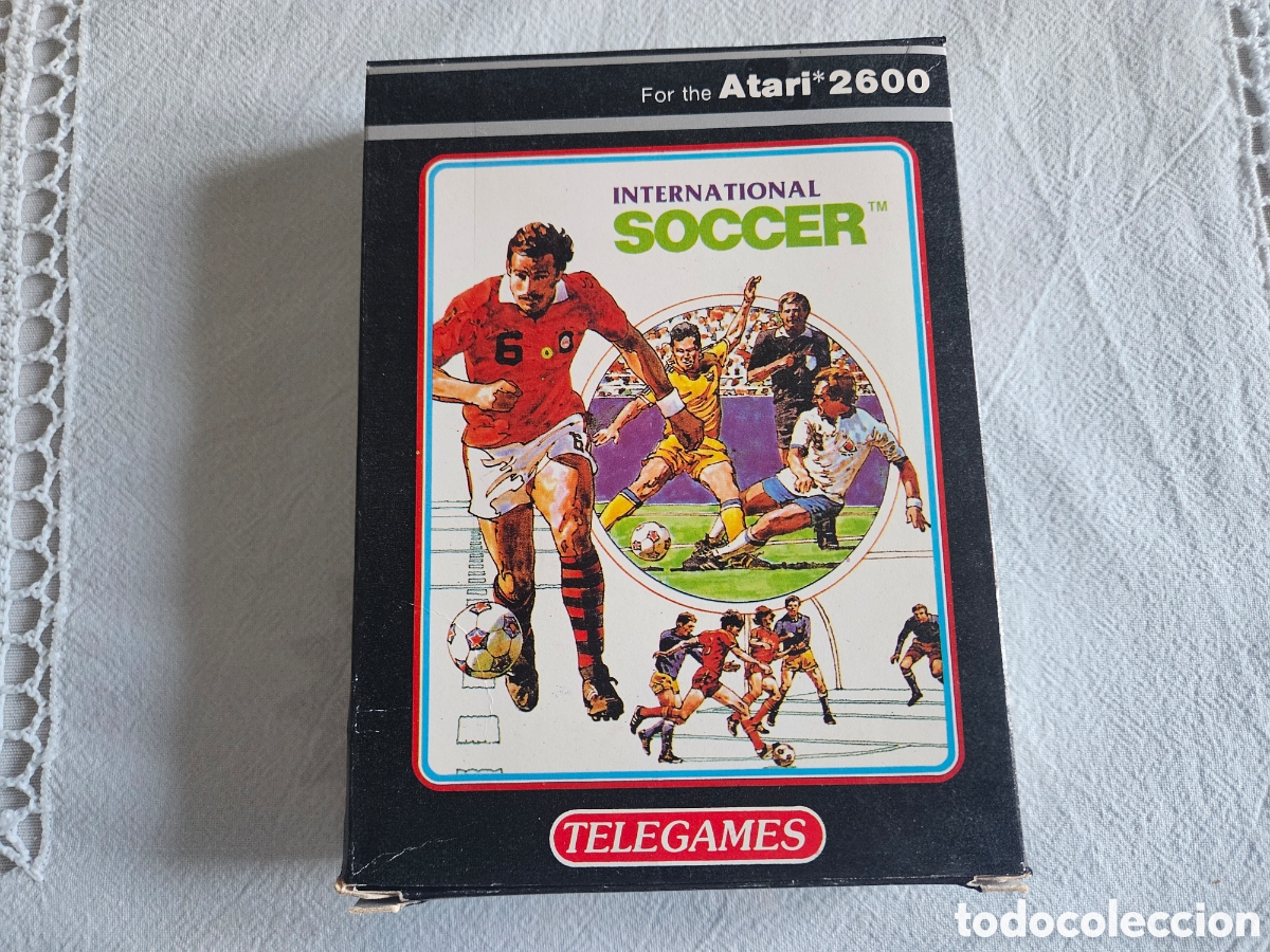 Videojuegos y consolas: ATARI 2600 INTERNATIONAL SOCCER COMPLETO - Foto 2