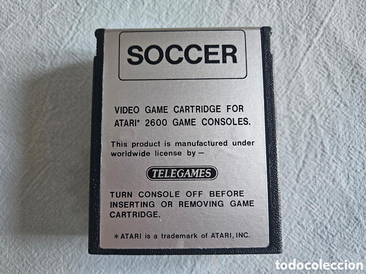 Videojuegos y consolas: ATARI 2600 INTERNATIONAL SOCCER COMPLETO - Foto 6