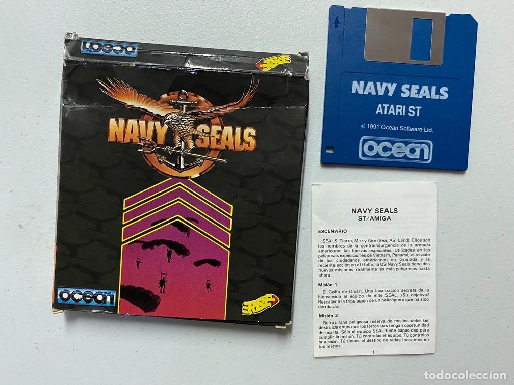 Videojuegos y consolas: NAVY SEALS - VIDEOJUEGO ATARI ST - STE - Foto 5