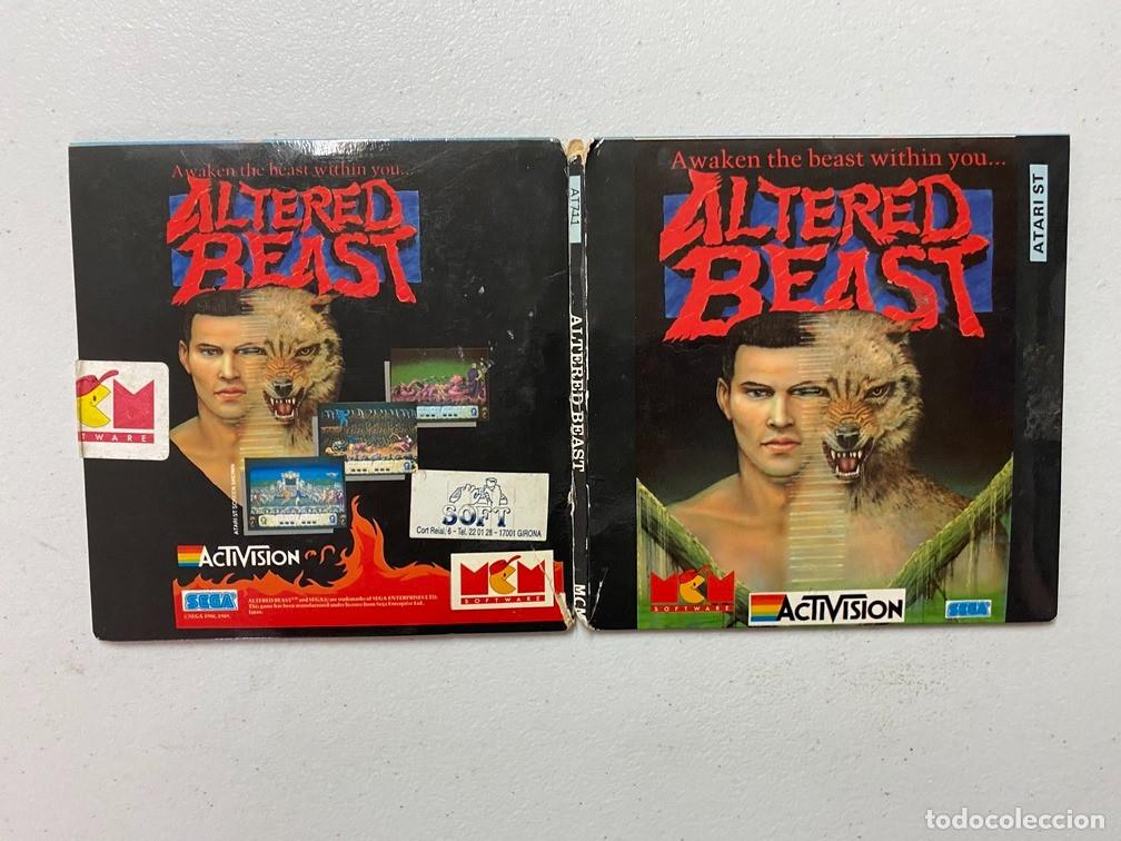 Videojuegos y consolas: ALTERED BEAST - VIDEOJUEGO ATARI ST - STE - Foto 3