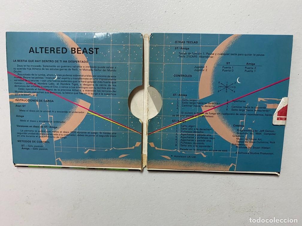 Videojuegos y consolas: ALTERED BEAST - VIDEOJUEGO ATARI ST - STE - Foto 4