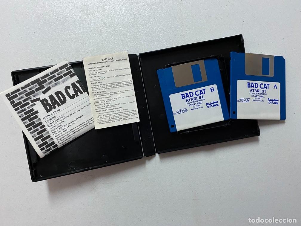 Videojuegos y consolas: BAD CAT - VIDEOJUEGO ATARI ST - STE - Foto 4