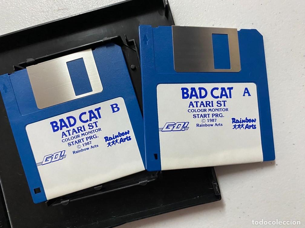 Videojuegos y consolas: BAD CAT - VIDEOJUEGO ATARI ST - STE - Foto 5