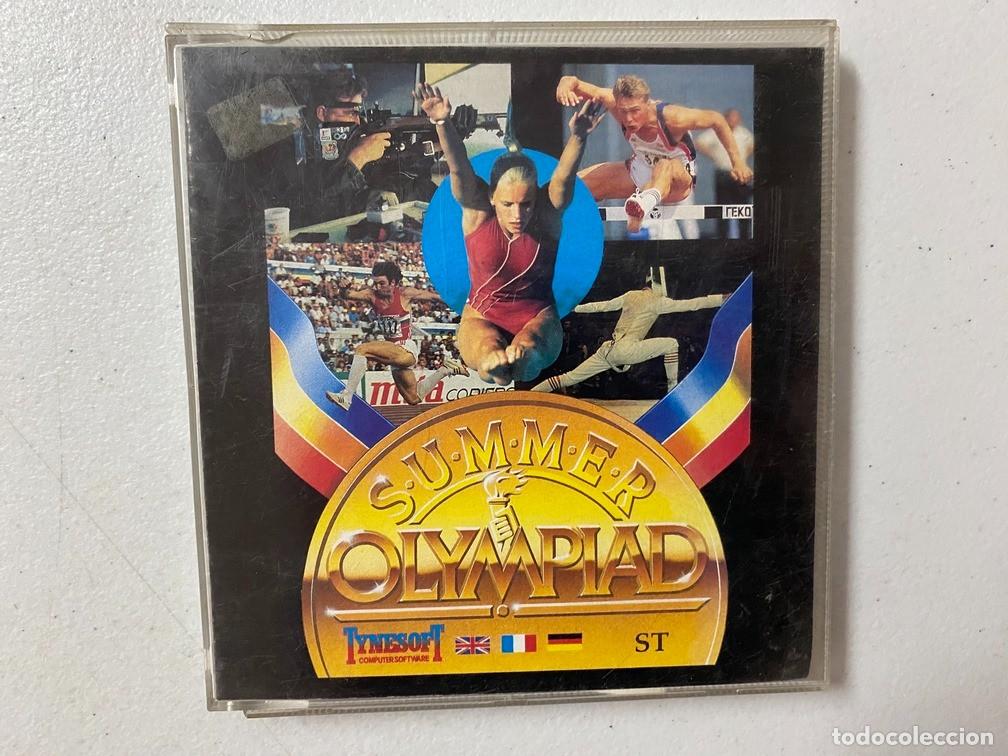 Videojuegos y consolas: SUMMER OLYMPIAD - VIDEOJUEGO ATARI ST - STE - Foto 1