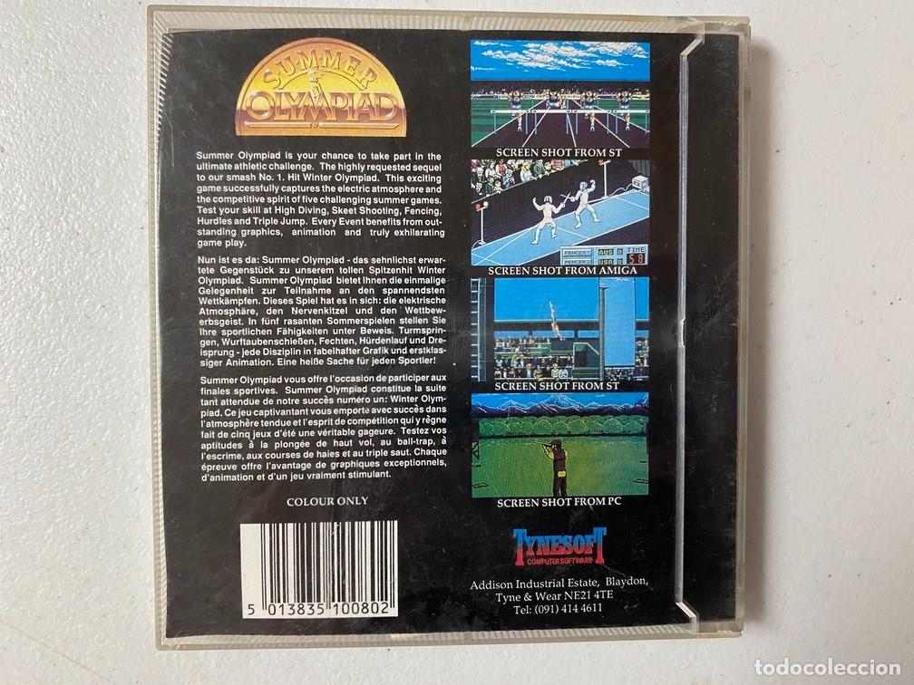 Videojuegos y consolas: SUMMER OLYMPIAD - VIDEOJUEGO ATARI ST - STE - Foto 2