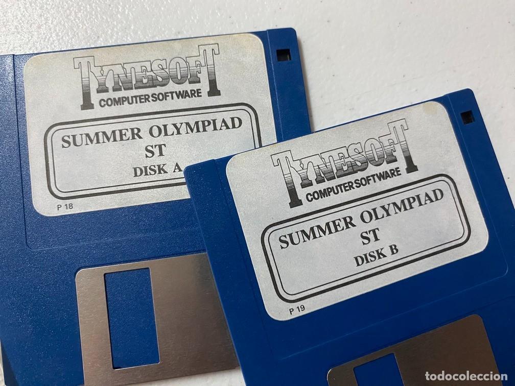 Videojuegos y consolas: SUMMER OLYMPIAD - VIDEOJUEGO ATARI ST - STE - Foto 4