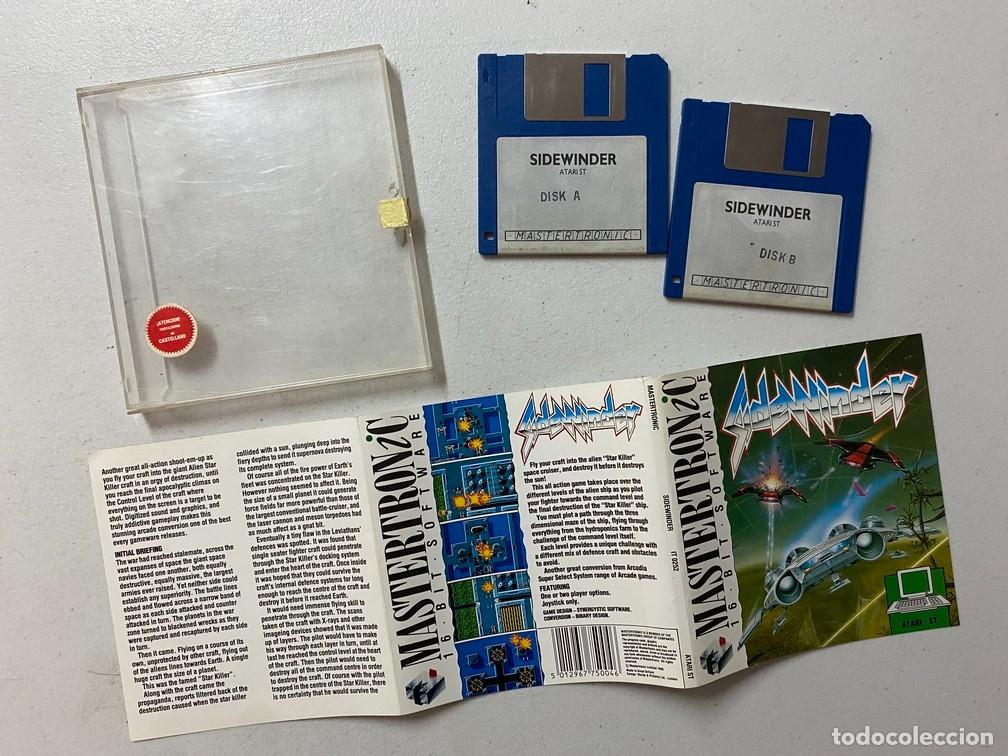 Videojuegos y consolas: SIDEWINDER - VIDEOJUEGO ATARI ST - STE - Foto 3