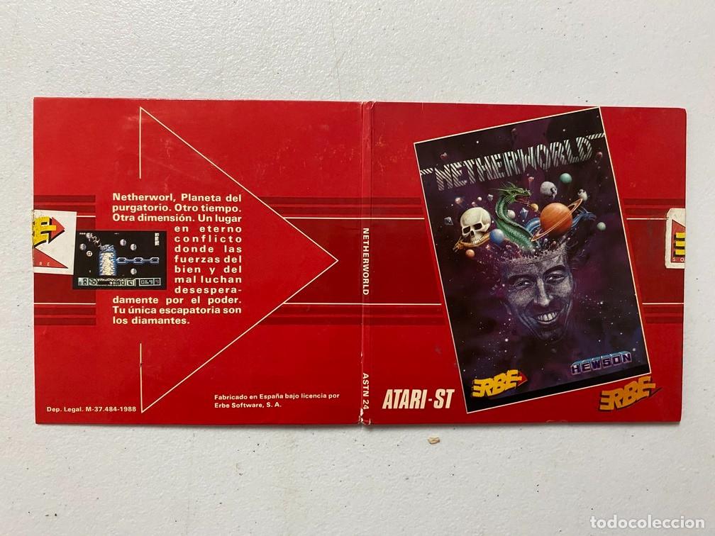 Videojuegos y consolas: NETHERWORLD - VIDEOJUEGO ATARI ST - STE - Foto 3