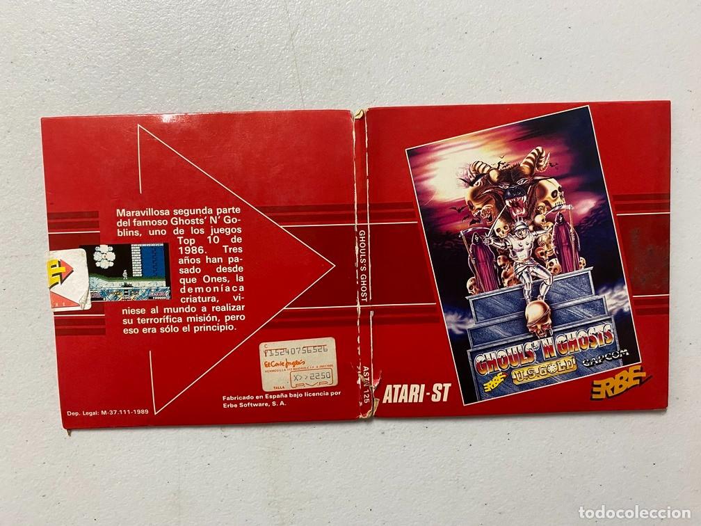 Videojuegos y consolas: GHOULS N GHOSTS - VIDEOJUEGO ATARI ST - STE - Foto 3
