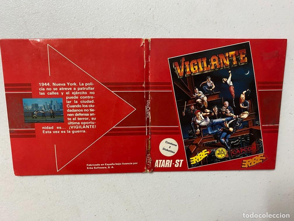 Videojuegos y consolas: VIGILANTE - VIDEOJUEGO ATARI ST - STE - Foto 3