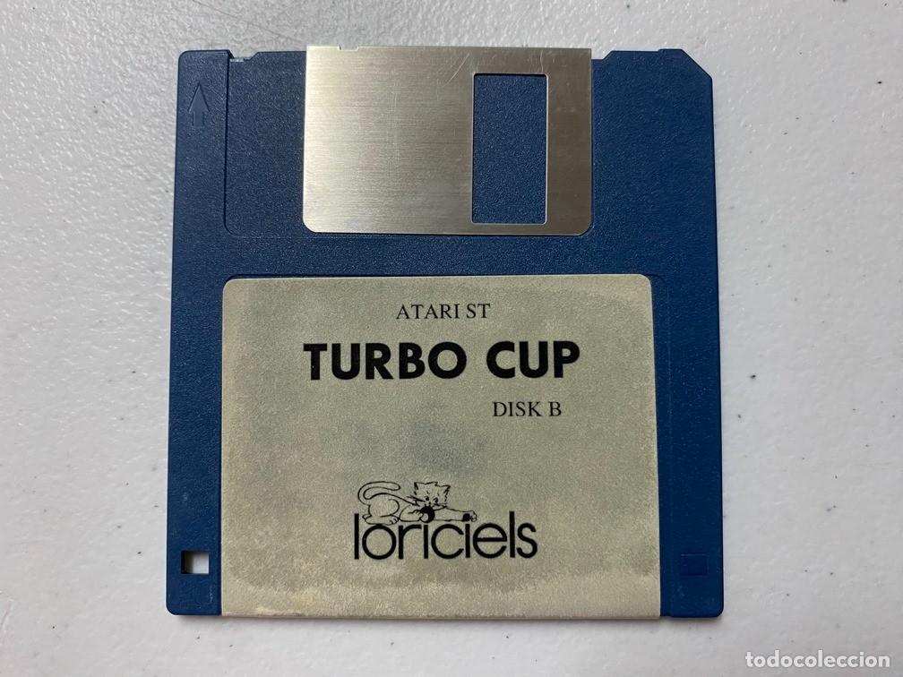 Videojuegos y consolas: TURBO CUP (S&Oacute;LO DISCO) - VIDEOJUEGO ATARI ST - STE - Foto 1