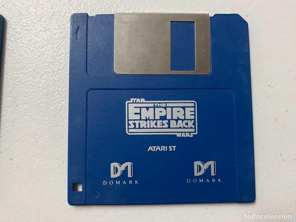 Videojuegos y consolas: STAR WARS EMPIRE STRIKES BACK (S&Oacute;LO DISCO) - VIDEOJUEGO ATARI ST - STE - Foto 1